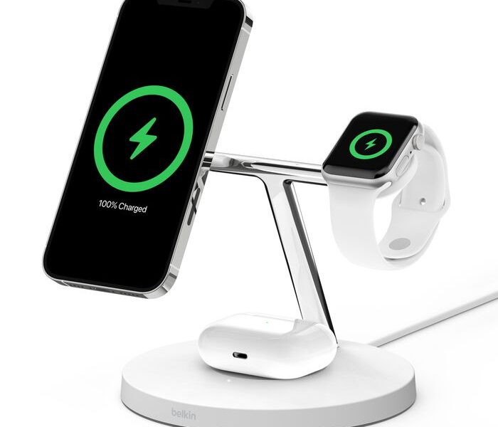 3-in-1 Wireless Charger with MagSafe 15W