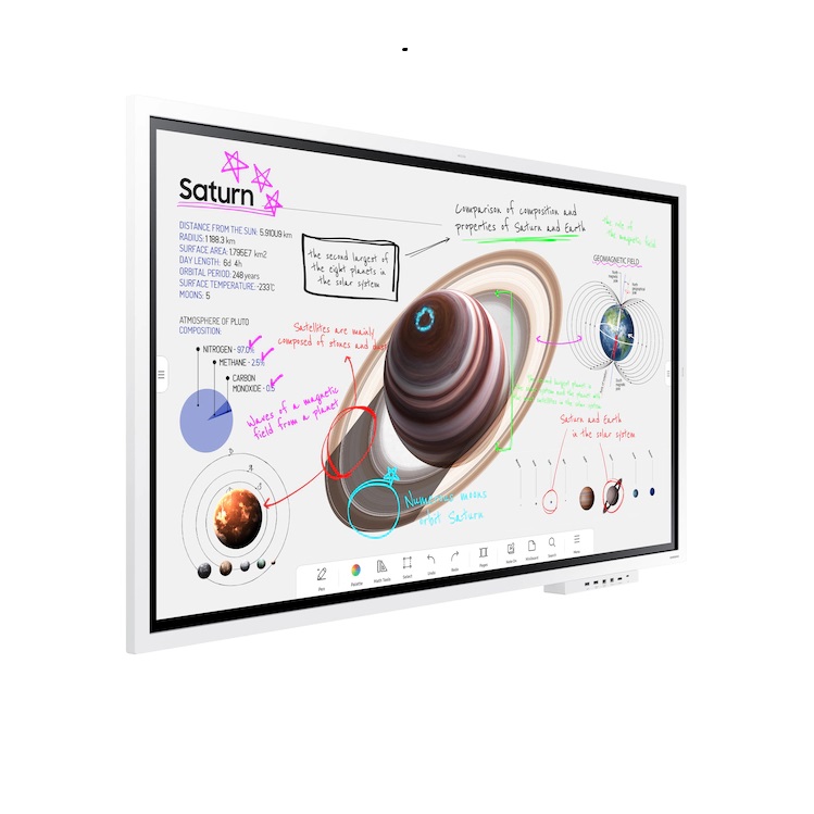 Samsung 85-Inch Flipchart Interactive Whiteboard WM85B