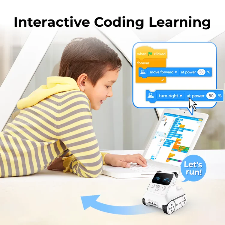 kid learning with codey rockey