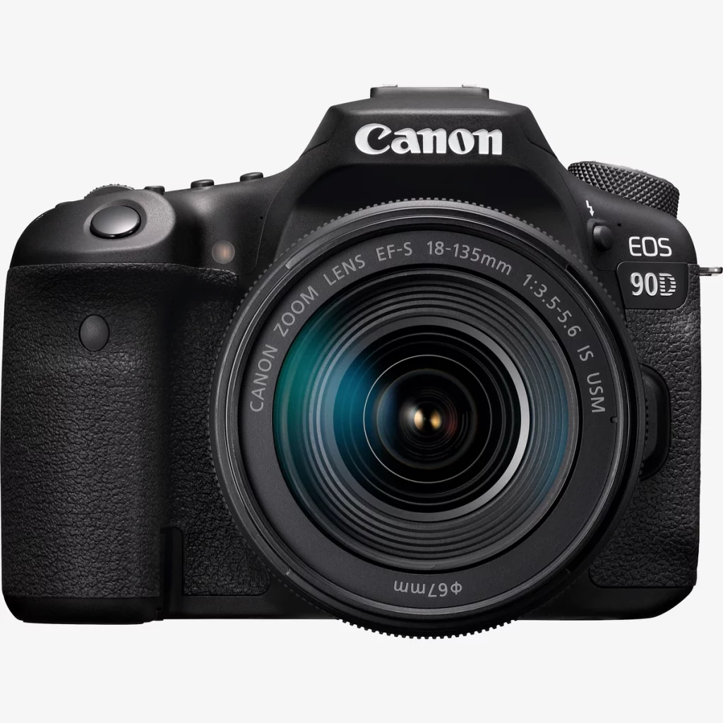 canon 90d display